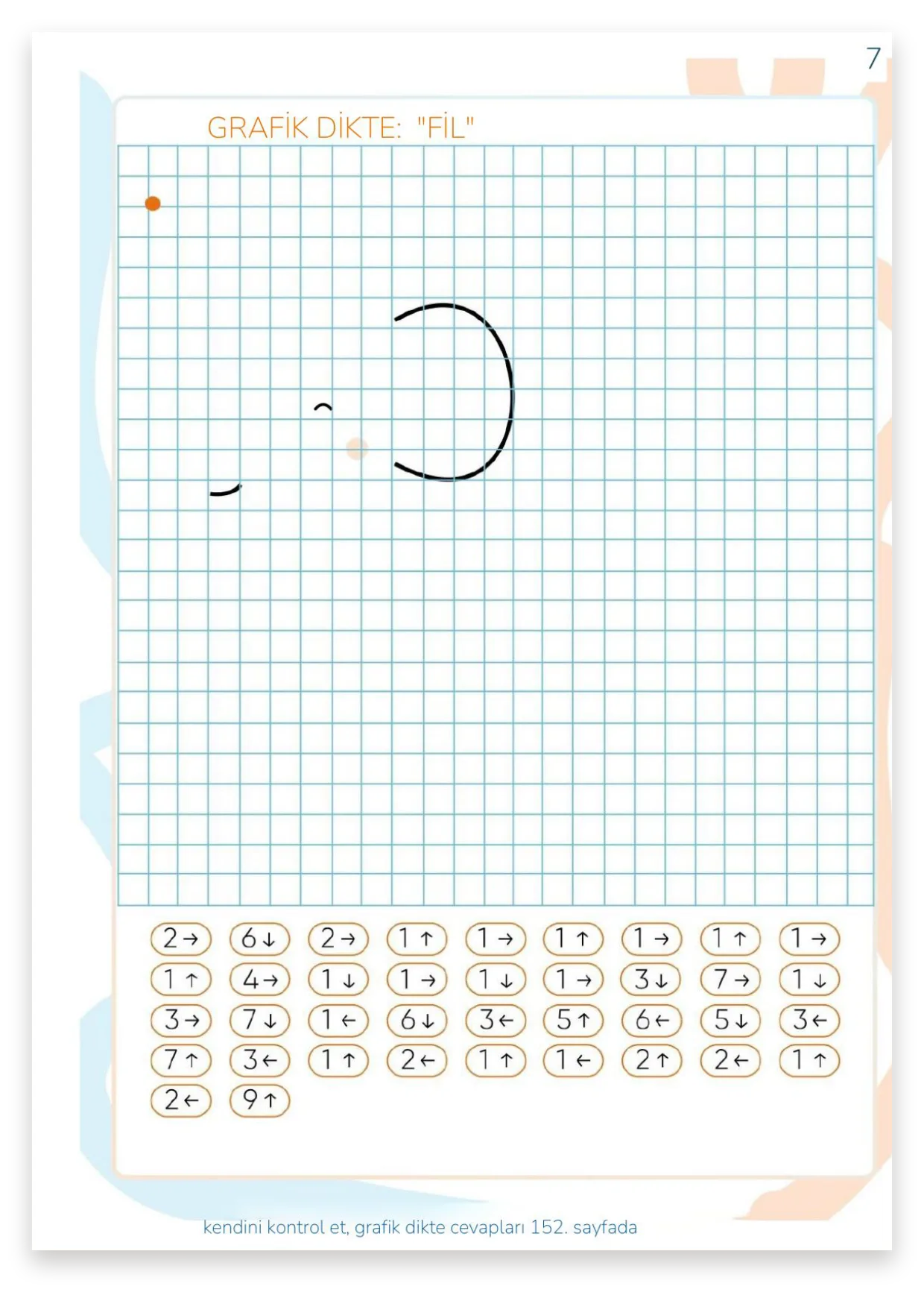 Grafik dikte „Fil Yavrusu“